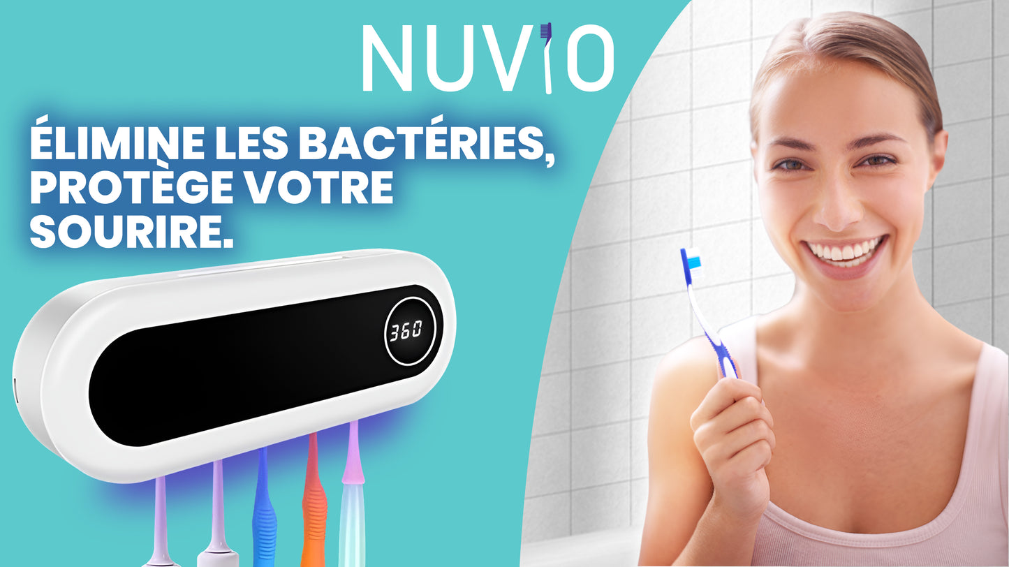 Stérilisateur et nettoyeur de brosse à dents